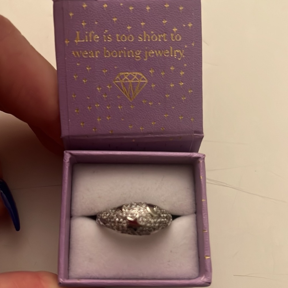 Star Pave Ring